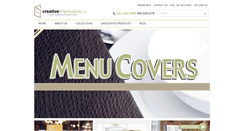 Desktop Screenshot of emenucovers.com